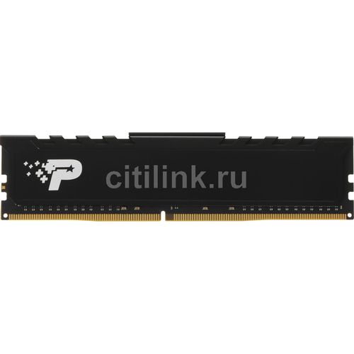 Оперативная память Patriot Signature Premium PSP416G3200H1 DDR4 - 1x 16ГБ 3200МГц, DIMM, Ret