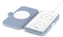 Изображение товара Беспроводное зарядное устройство LYAMBDA LMS301_BL,  USB-C, 15Вт, 2.5A, голубой