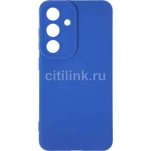 Чехол (клип-кейс) ZIBELINO TPU Matte, для Samsung Galaxy S25, синий [ztmf-sam-s25-pu-blu]