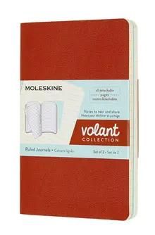 Блокнот Moleskine Volant,  80стр,  в линейку,  мягкая обложка,  оранжевый [qp711f16b24]