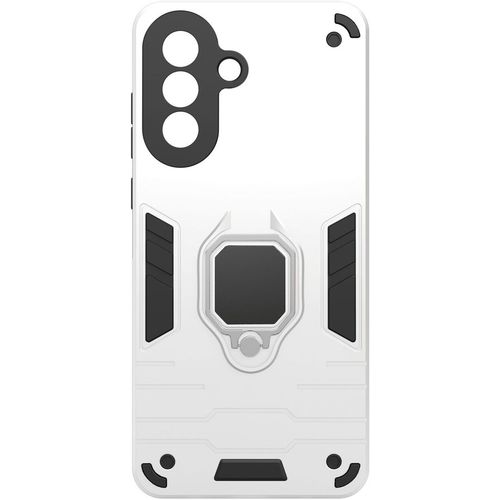 Чехол (клип-кейс) BORASCO Anti-Shock case, для Samsung Galaxy A57, противоударный, серебристый [76476]
