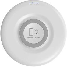 Изображение товара Беспроводное зарядное устройство LYAMBDA LW4-WT,  USB-A,  USB-C, 5Вт, 1.5A, белый