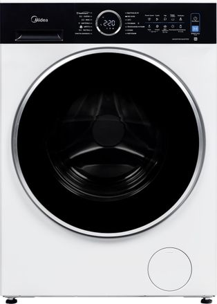 Стиральная машина Midea MF205W105WB/W-RU, с фронтальной загрузкой, 10.5кг, 1400об/мин, инверторная