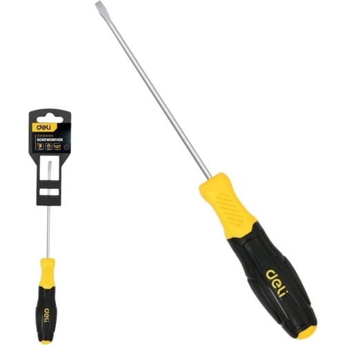 Отвертка Deli DL6383001N, SL8 длина стержня 300мм