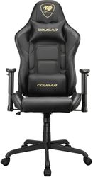 Изображение товара Кресло игровое COUGAR Fortress, экокожа, до 120кг, топ-ган, регулируемые 2D подлокотники, черный Изображение товара Кресло игровое COUGAR Fortress, экокожа, до 120кг, топ-ган, регулируемые 2D подлокотники, черный