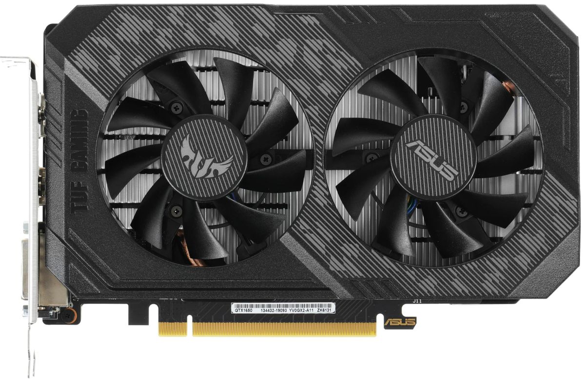 Видеокарта ASUS NVIDIA GeForce GTX 1650 TUF-GTX1650-O4GD6-P-V2-GAMING 4ГБ  GDDR6, OC, Ret – купить в Ситилинк | 1897360