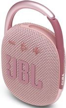 Изображение товара Портативная колонка JBL Clip 4 5Вт розовая Bluetooth радиус 15м