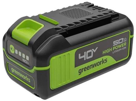 Батарея аккумуляторная GREENWORKS High Power G40HP5, 40В, 5Ач, Li-Ion [2958607]