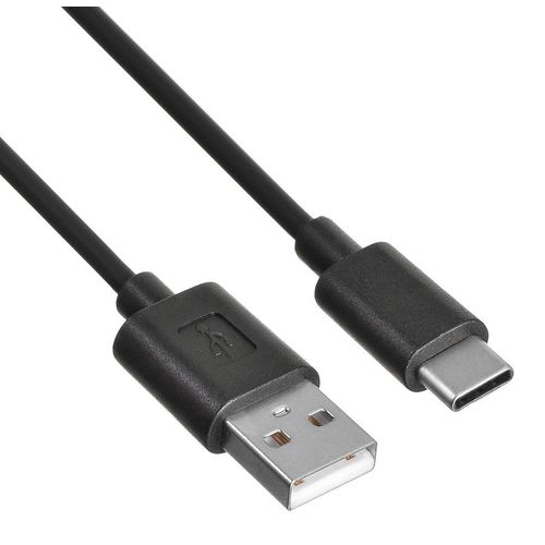 Кабель Buro USB Type-C (m) — USB (m), 0.8м, 2A, черный [usb-tc-0.8b2a]