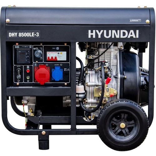 Дизельный генератор Hyundai DHY 8500LE-3