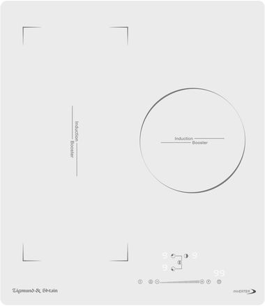 Индукционная варочная поверхность ZIGMUND & SHTAIN CI 49.4 W, конфорок: 3 шт.,  стеклокерамика,  независимая, белый