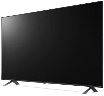 86" Телевизор LG 86QNED80T6A.ARUG, QNED, 4K Ultra HD, черный титан ...