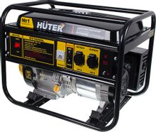 Изображение товара Бензиновый генератор Huter DY5000L 4.5 кВт однофазный 220/12 В 14 часов работы
