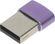 Изображение товара Адаптер USB2.0 PREMIER 6-071,  USB 2.0 A(m) (прямой) -  USB Type-C (f) (прямой),  пакет,  фиолетовый