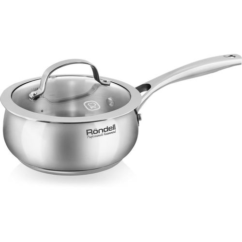 Ковш Rondell Calypso RDS-1670, 1.5л, с крышкой, стальной