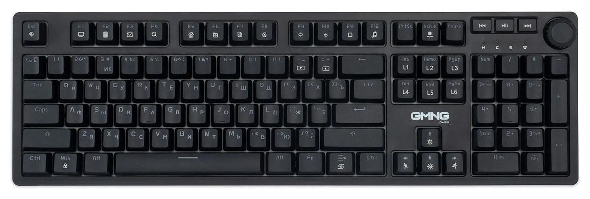 Клавиатура GMNG 925GK, черный