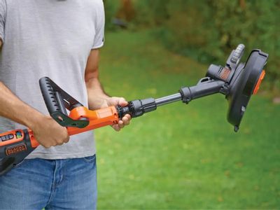 Black decker trimmer 18v hotsell