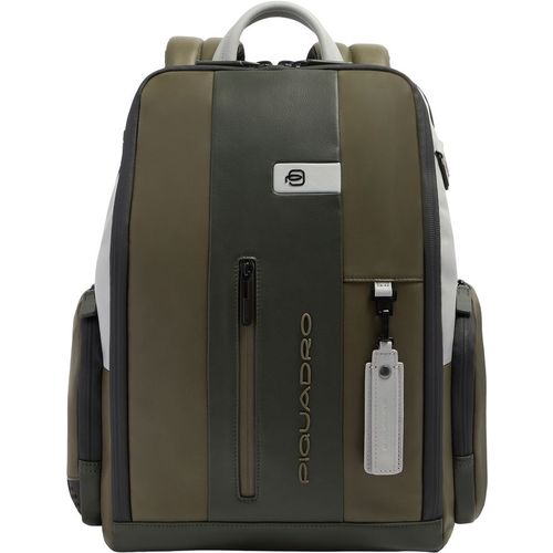 Рюкзак Piquadro Urban CA7164UB00/VEGR хаки натуральная кожа