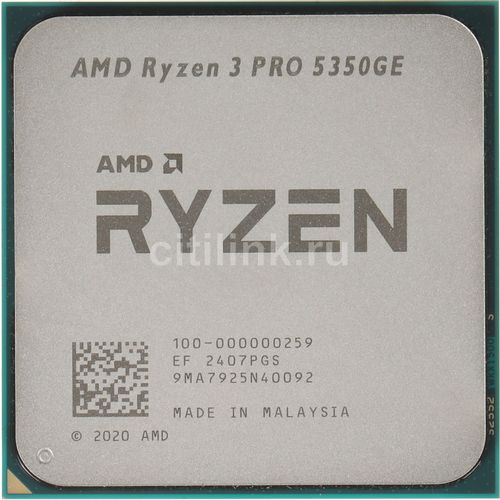 Процессор AMD Ryzen 3 PRO 5350GE, AM4, OEM [100-000000259]