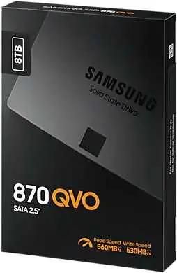 SSD Samsung 870 QVO MZ 77Q8T0BW 8 2.5