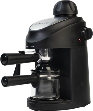 Кофеварка GALAXY LINE GL 0754,  рожковая,  черный(Б/У)