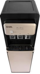 Кулер AEL LD-AEL-806 a, напольный, электронный, push - кран, черный/золотистый