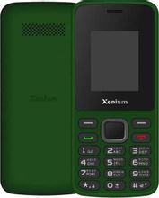 Изображение товара Сотовый телефон XENIUM X175 зеленый компактный телефон с двумя SIM-картами и FM-радио