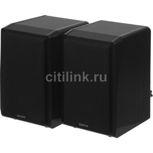 Колонки Bluetooth Edifier R1010BT, 2.0, черный/ черный