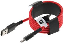 Изображение товара Кабель Xiaomi Mi Braided USB Type-C - USB 1м красный прочный плетеный