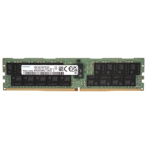 Память DDR4 Samsung M393AAG40M32-CAE 128ГБ DIMM, ECC, registered, PC4-25600, CL22, 3200МГц [m393aag40m32-cae (caeco)]