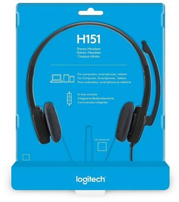 Headphone logitech h151 outlet