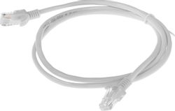 Патч-корд EXEGATE UTP-RJ45-RJ45-5e-CU-1M-GY UTP, кат.5E, 1м, серый