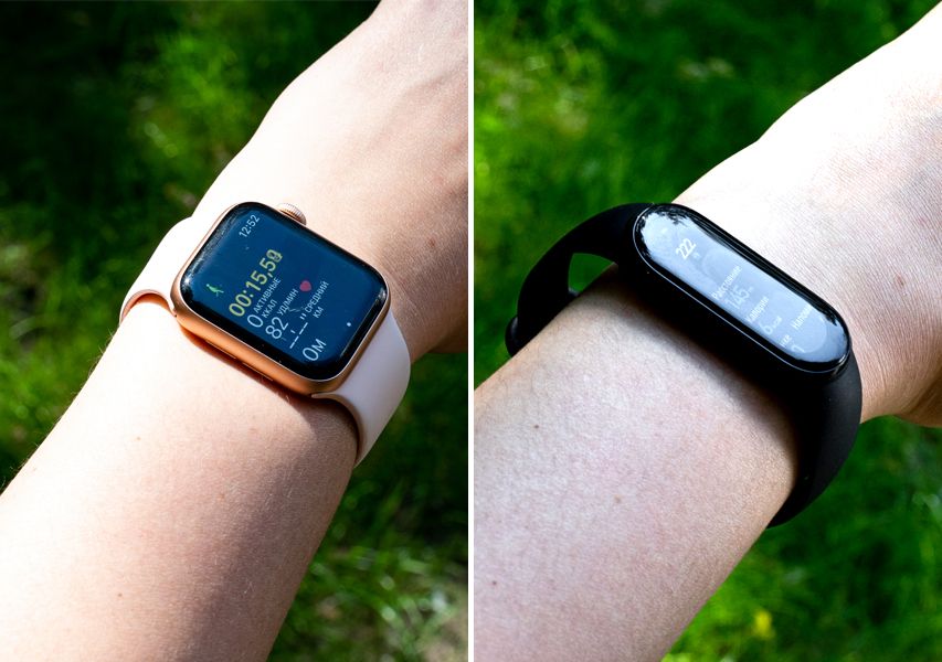 Mi band 4 vs apple watch on sale