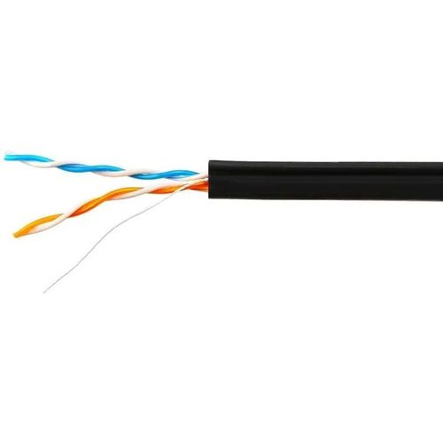 Кабель SKYNET CSL-UTP-2-CU-OUT UTP, кат.5E, 305м, 2 пары, 24AWG, 0.46мм, медь, многожильный, серый