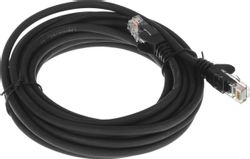 Патч-корд LanMaster вилка RJ-45,  вилка RJ-45,  кат.5E,  LSZH,  5м,  черный