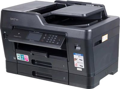 Обзор товара мФУ струйный Brother MFC-J3930DW цветная печать, A3, цвет ...