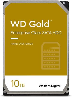 Характеристики Жесткий диск WD Gold WD102KRYZ, 10ТБ, HDD, SATA III, 3.5 ...