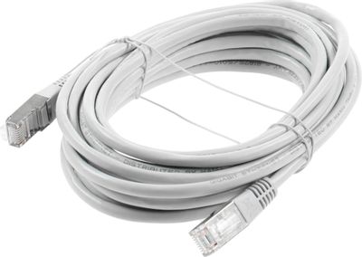 Характеристики Патч-корд HAMA H-30593 STP, cat.5E, 5м, 1 шт, серый ...