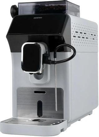 Кофемашина автоматическая CENTEK CT-1191, 15Бар, с автоматическим капучинатором, серый/черный