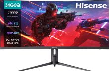 Изображение товара Монитор Hisense 34G6Q PRO 34'' с изогнутым VA экраном и 240 Гц для игр и работы