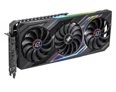 オマケ有　ASRock RX6750XT PhantomGaming 12G ASRock | AMD Radeon™ RX 6750 XT Phantom Gaming D 12GB OC