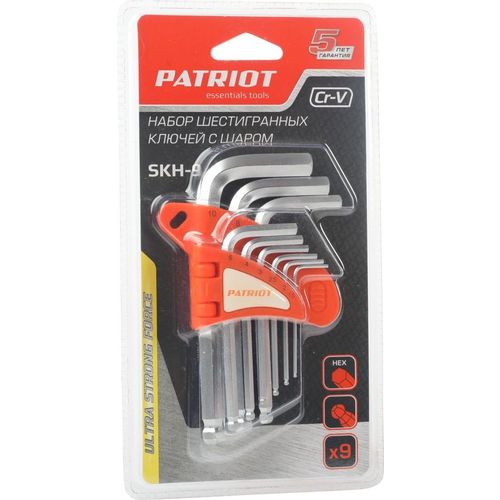 Набор ключей Patriot SKH-9 [350002003]