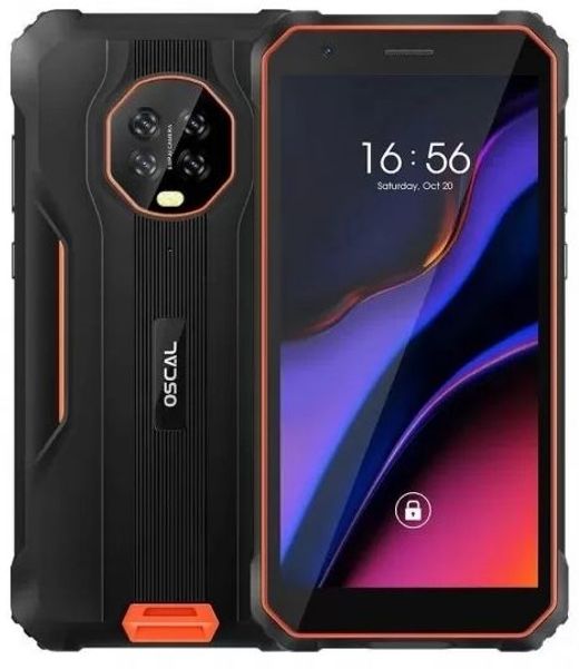 Смартфон BLACKVIEW Oscal S60 Pro 4/32Gb,  оранжевый / черный