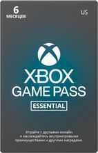 Изображение товара Xbox Game Pass Essentials на 6 месяцев США подписка цифровая
