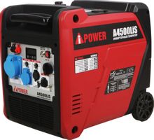 Изображение товара Портативный бензиновый инверторный генератор A-IPOWER A4500Lis 4.5 кВт