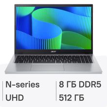 Изображение товара Ноутбук Acer Extensa 15 EX215-34-C2LD с экраном 15.6 дюйма и процессором Intel N100