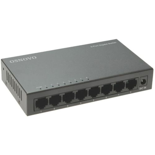 Коммутатор OSNOVO SW-8G, неуправляемый, 8 RJ-45, 10/100/1000 Мбит/с — цена и наличие Коммутатор OSNOVO SW-8G, неуправляемый, 8 RJ-45, 10/100/1000 Мбит/с