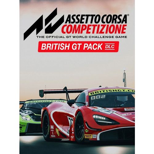 Дополнение к игре 505 GAMES Assetto Corsa Competizione British GT Pack, для ПК, регион: Россия,СНГ, RUS (интерфейс и субтитры)