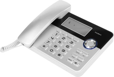 Проводной телефон TeXet TX-259, черный и серебристый – купить в ...