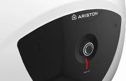 Водонагреватель Ariston ABS Andris Lux 15 Or, накопительный, 1.2кВт, 15л, белый
